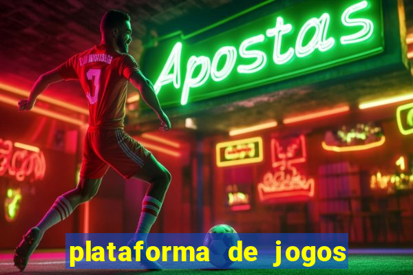 plataforma de jogos de aposta slots