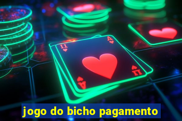 jogo do bicho pagamento