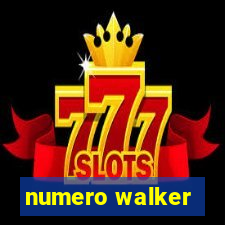 numero walker