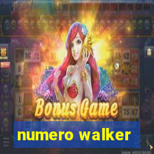 numero walker