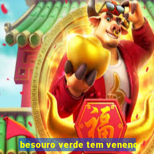 besouro verde tem veneno