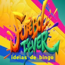 ideias de bingo para o natal