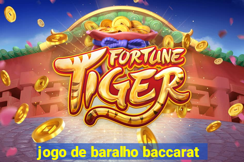 jogo de baralho baccarat