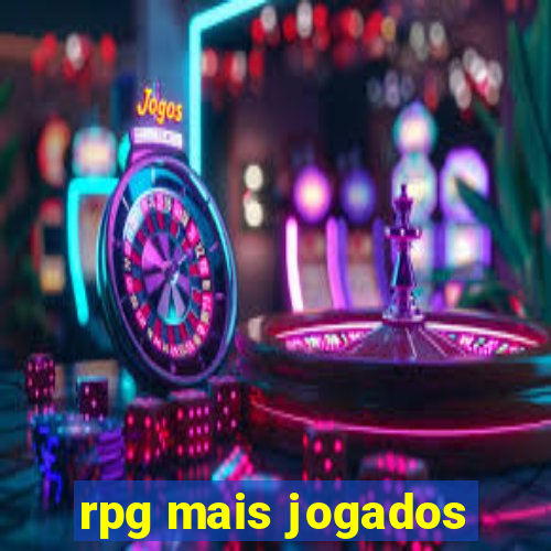 rpg mais jogados