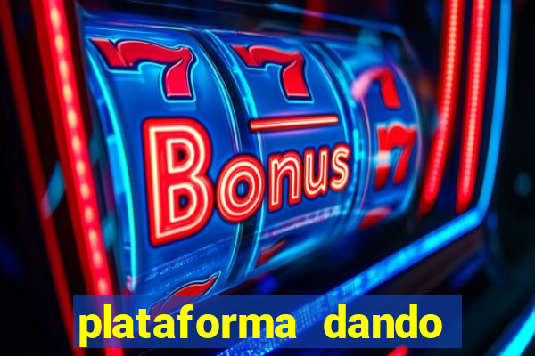 plataforma dando bonus no cadastro