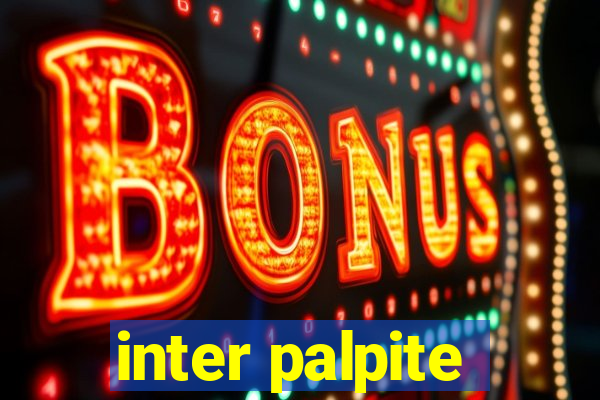 inter palpite