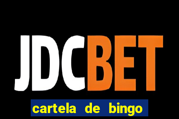 cartela de bingo do alfabeto para imprimir