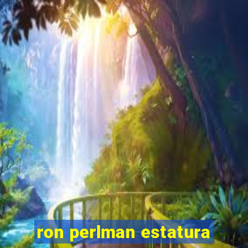 ron perlman estatura