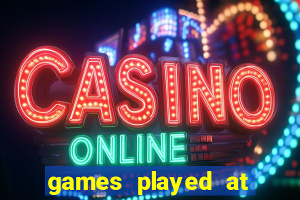 games played at the casino