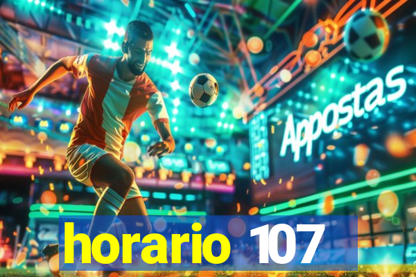 horario 107