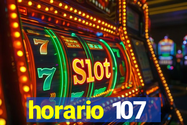 horario 107