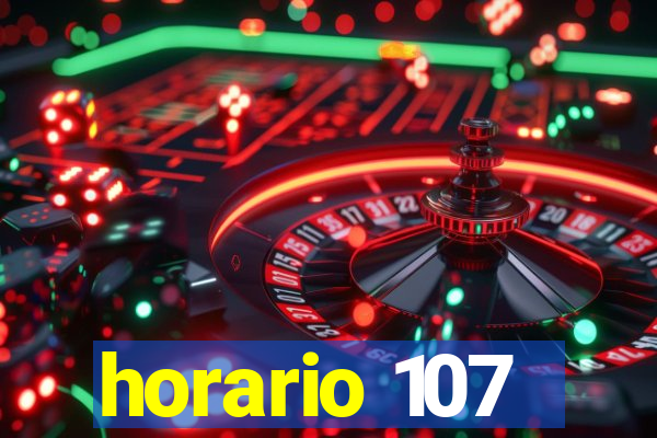 horario 107