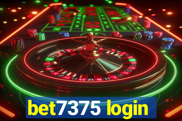 bet7375 login