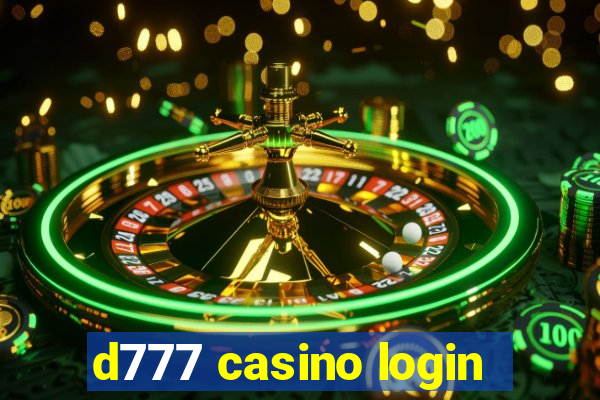 d777 casino login