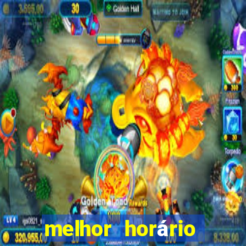 melhor horário para jogar fortune coelho hoje