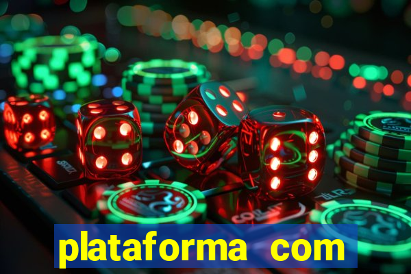 plataforma com porcentagem de ganhos