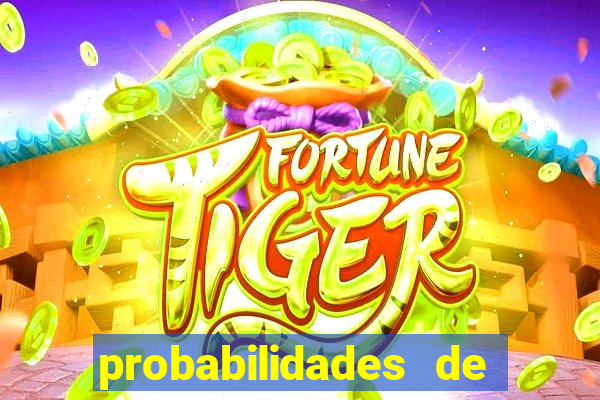 probabilidades de jogos de futebol