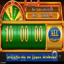 plataforma de jogos windows