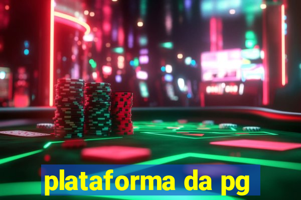 plataforma da pg