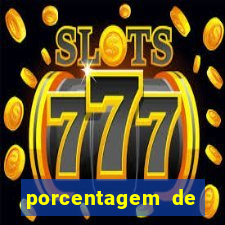 porcentagem de ganhos slots