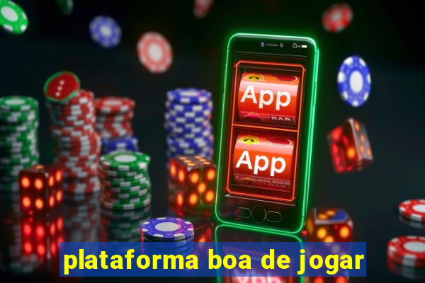 plataforma boa de jogar