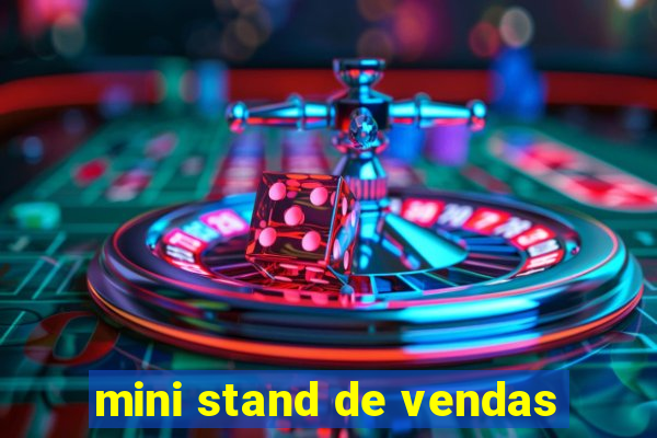 mini stand de vendas