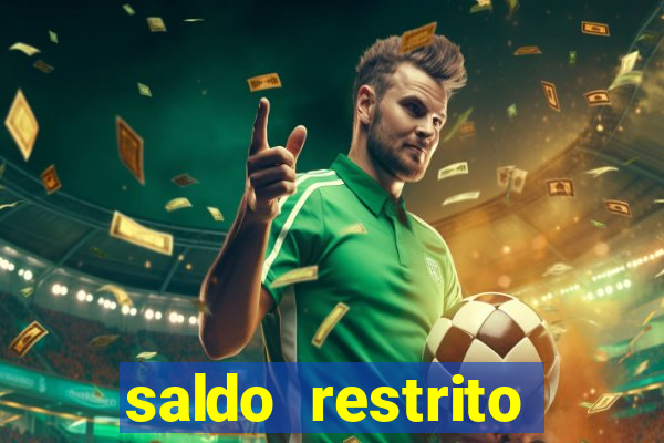 saldo restrito sporting bet