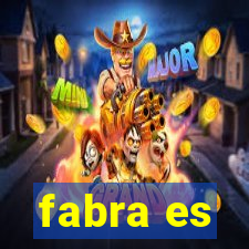 fabra es