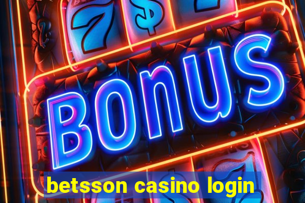 betsson casino login