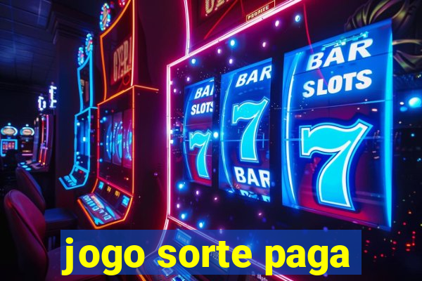 jogo sorte paga