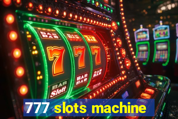 777 slots machine