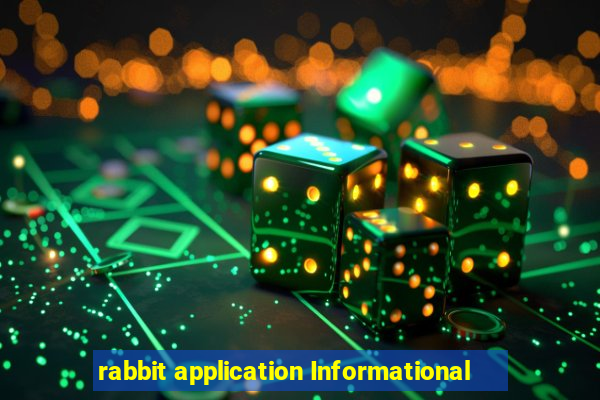 rabbit application Informational