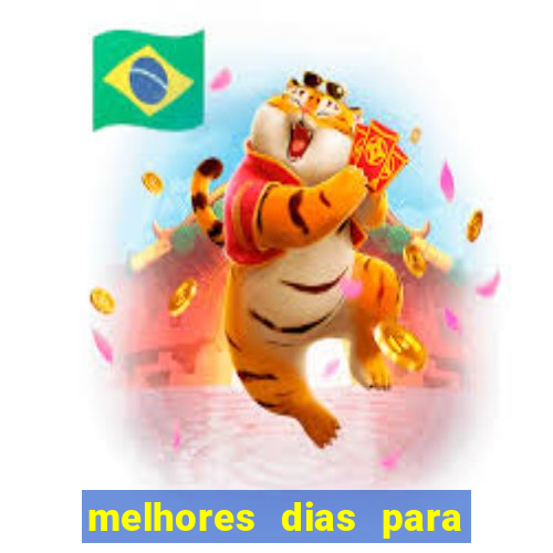 melhores dias para jogar fortune tiger