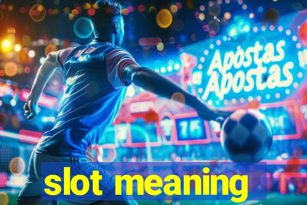 slot meaning