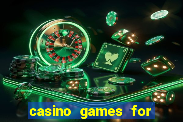 casino games for real money online