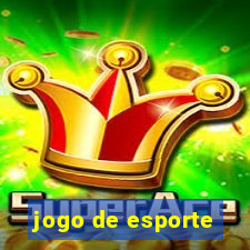 jogo de esporte