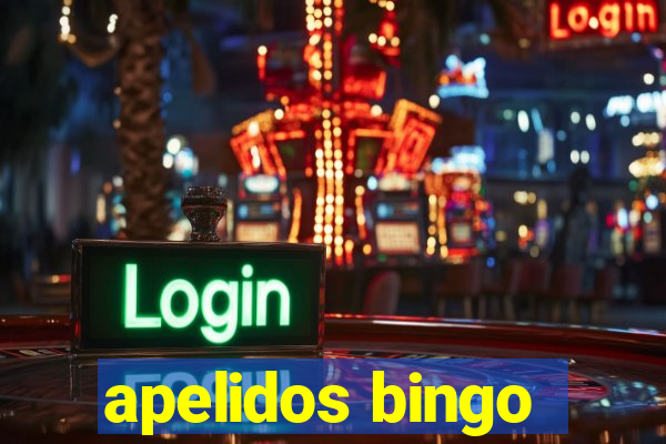 apelidos bingo