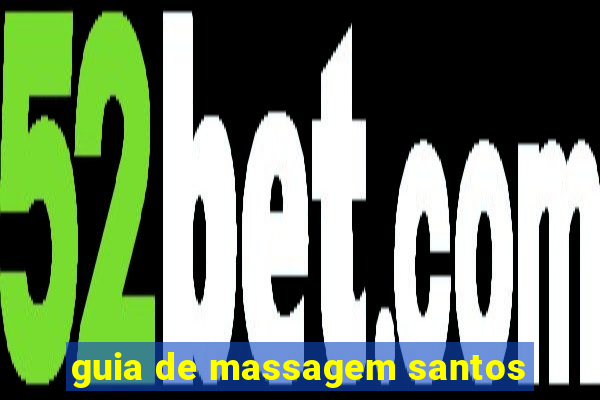 guia de massagem santos