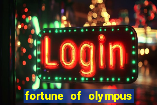 fortune of olympus slot machine