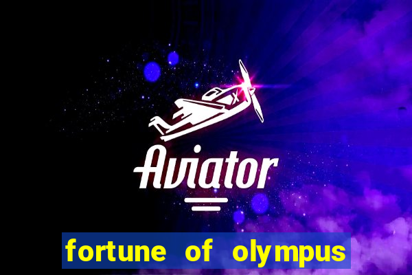 fortune of olympus slot machine