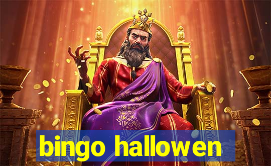 bingo hallowen