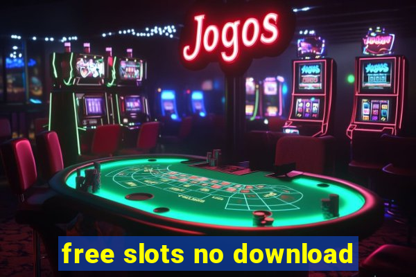 free slots no download