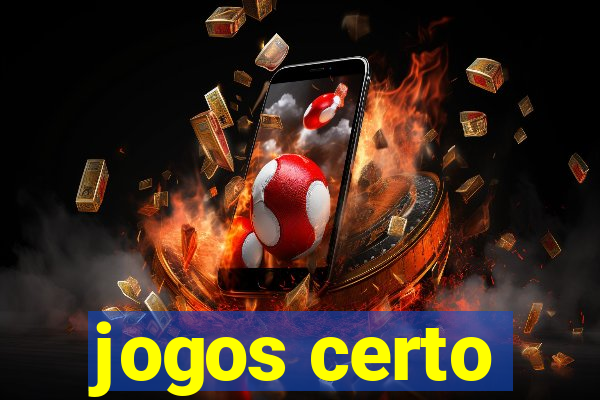 jogos certo