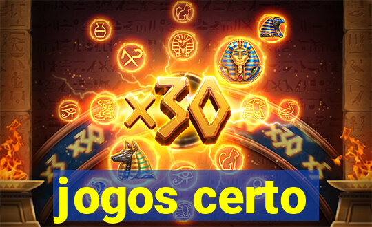 jogos certo