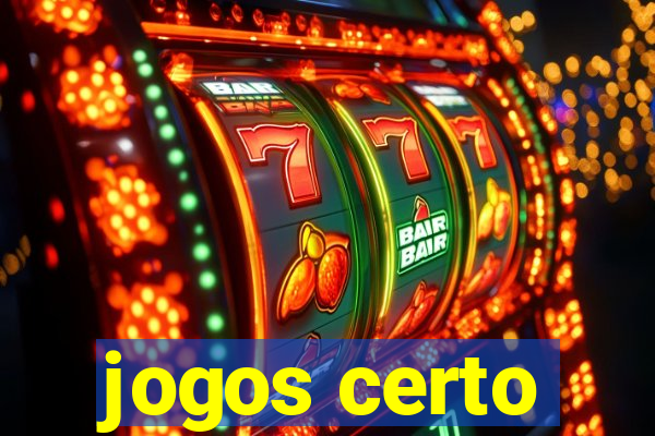 jogos certo