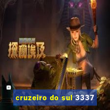 cruzeiro do sul 3337