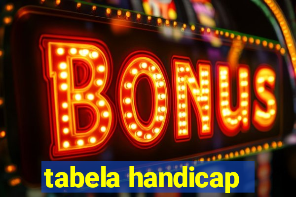 tabela handicap