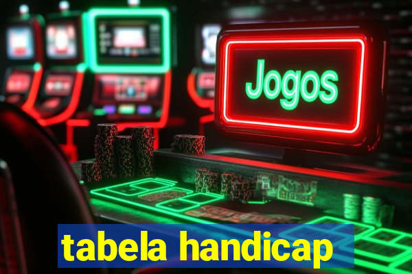 tabela handicap