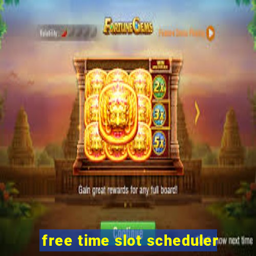 free time slot scheduler