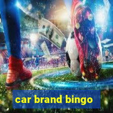 car brand bingo